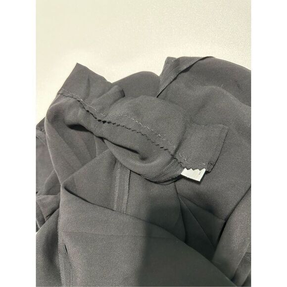 Eileen Fisher Cropped Ankle Pants Straight Leg Trouser Dress Pants Black Large - Picture 11 of 13